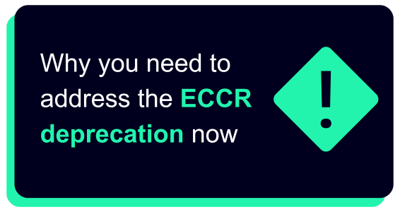 ECCR Hub Header - Deprecation